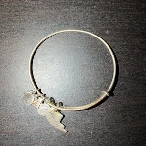 Alex and ani Silver Charm Bangle Bracelet
